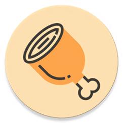 和平精英鸡腿辅助图片图标