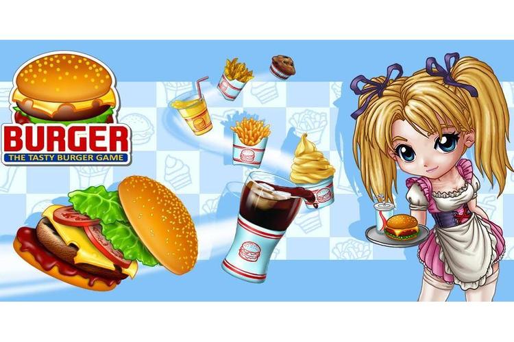 美眉做汉堡游戏